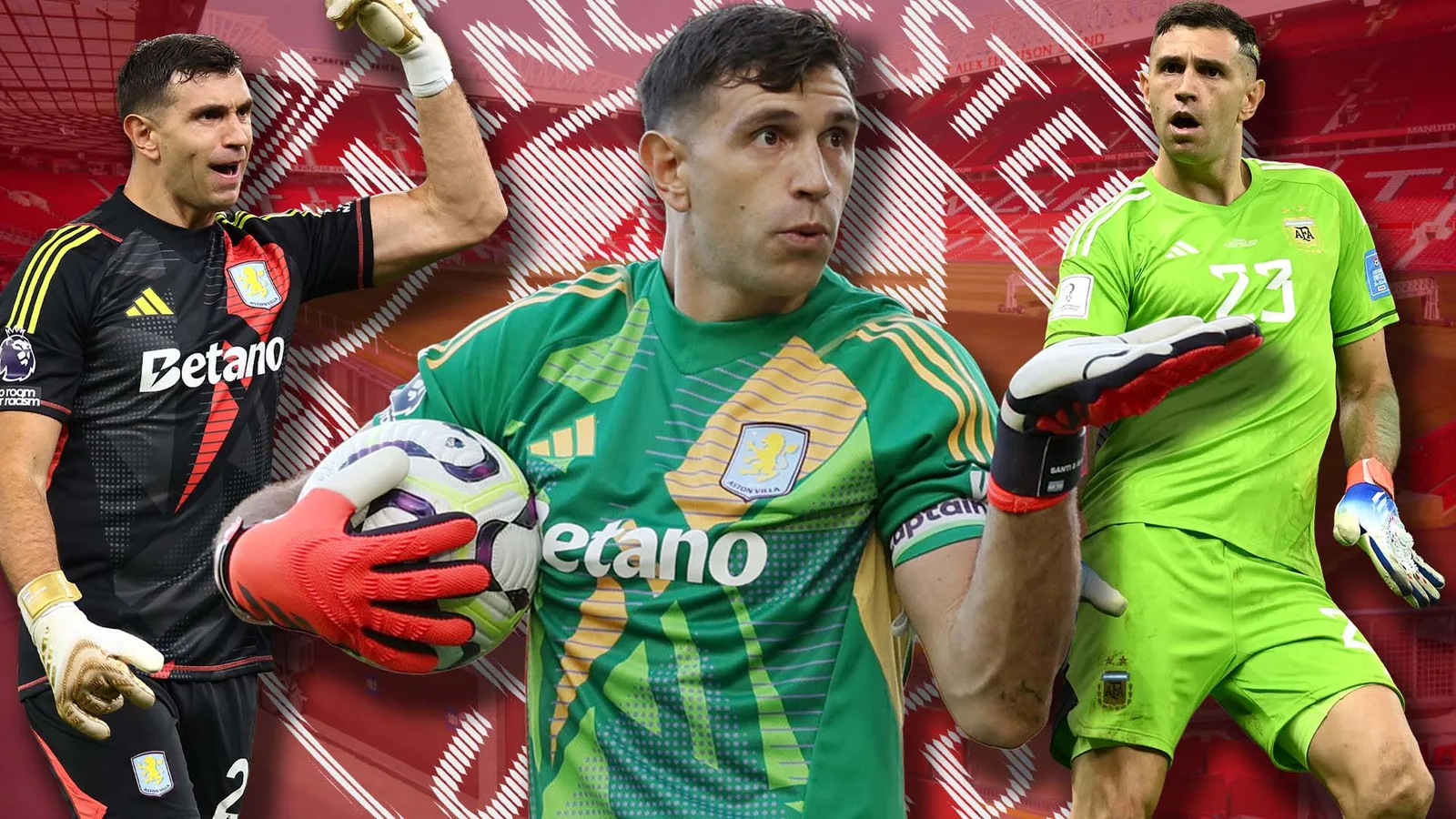 Emi Martinez «  Up For Challenge de rejoindre Man Utd  » pour remplacer Onana mais «les grands clubs faisant la queue» pour signer Aston Villa Star