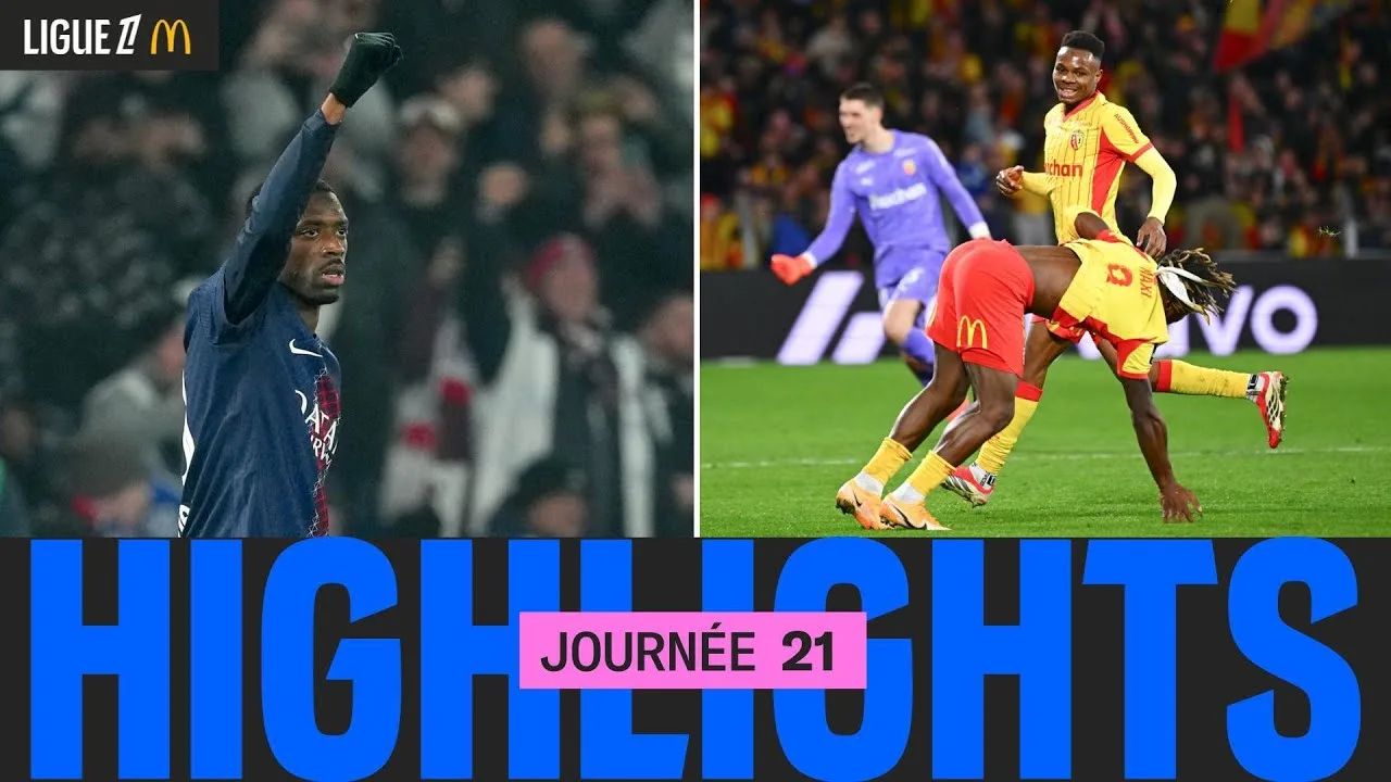 Ligue 1 : PSG explose Marseille, Lens et Lyon brillent, incident à Nantes