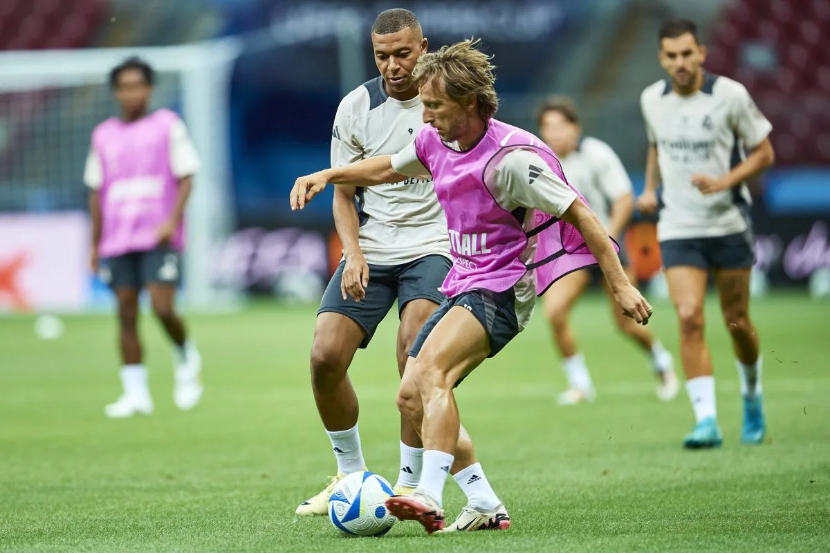 «  Quelque chose que j’ai rarement vu  » – Luka Modrić plein d’éloges pour son coéquipier du Real Madrid Kylian Mbappé