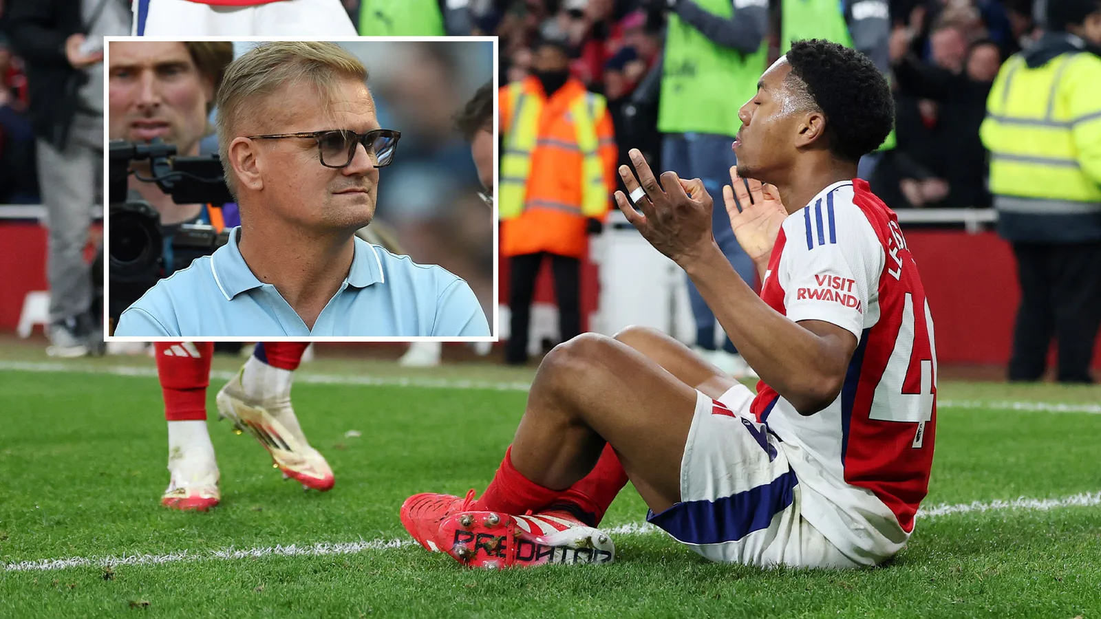 Le père d’Erling Haaland trolls arsenal avec un poste de sept mots après que l’as de Man City a été brutalement traîné lors des célébrations des artilleurs