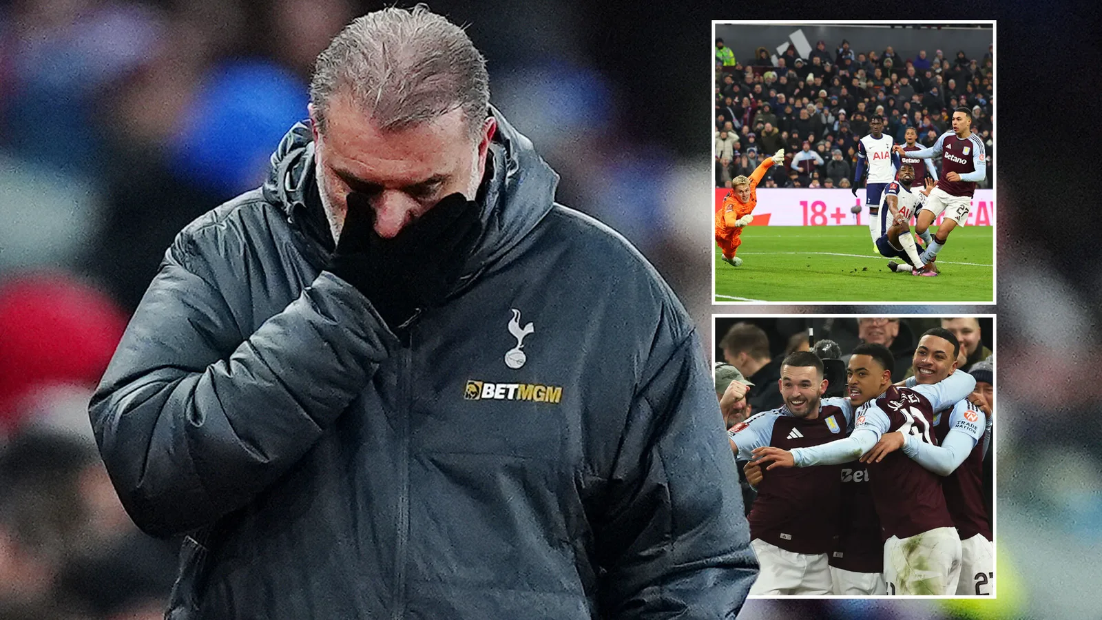 Aston Villa 2 Tottenham 1: Emery quitte postcoglou au bord du sac avec la deuxième sortie des Spurs en quatre jours