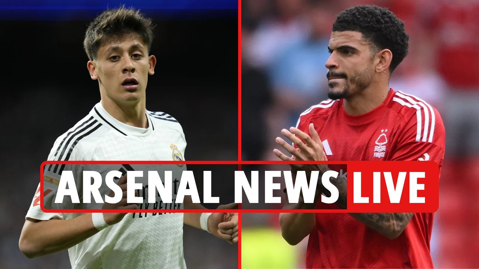 Arsenal Transfer News Live: Real Madrid Star in «  Cut-Price Deal ‘, Forest set 100 M £ Prix Tag pour Arsenal Target