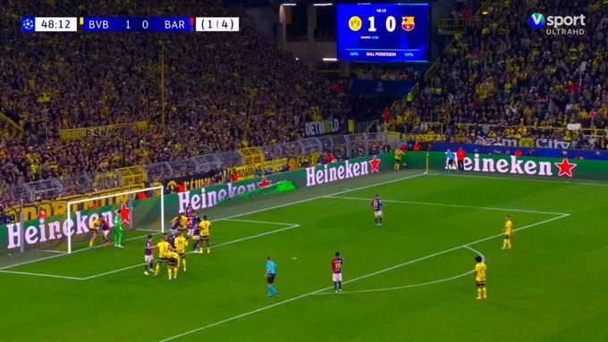 Les temps nerveux pour Barcelone comme le Borussia Dortmund marque à nouveau
