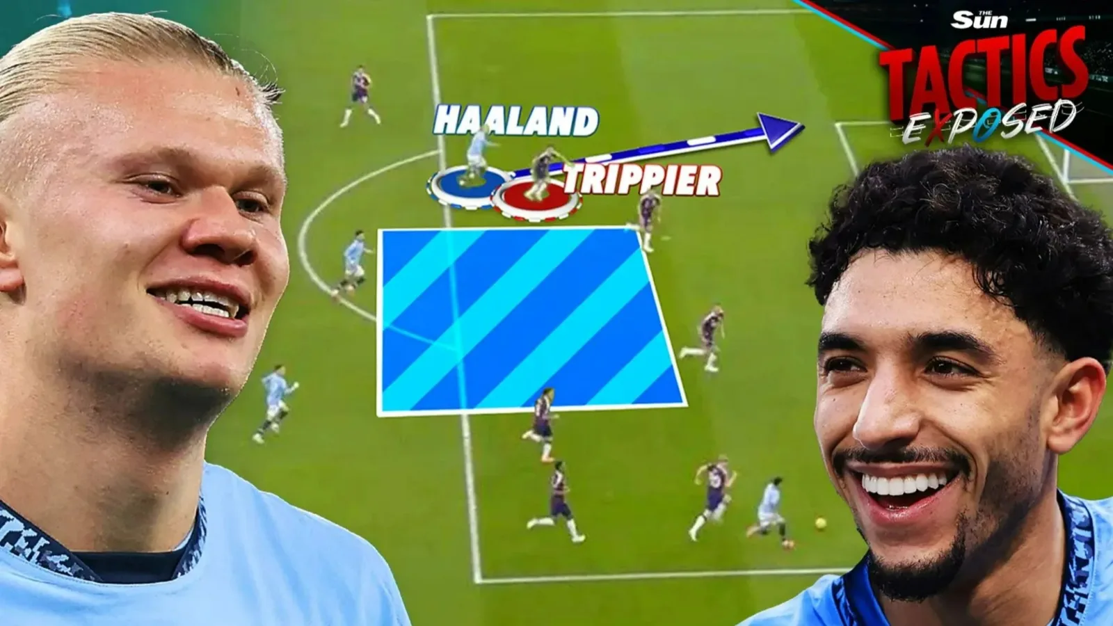 Tactiques exposées: comment Pep a utilisé le meilleur attaquant du monde Erling Haaland comme leurre pour installer Marmoush Masterclass