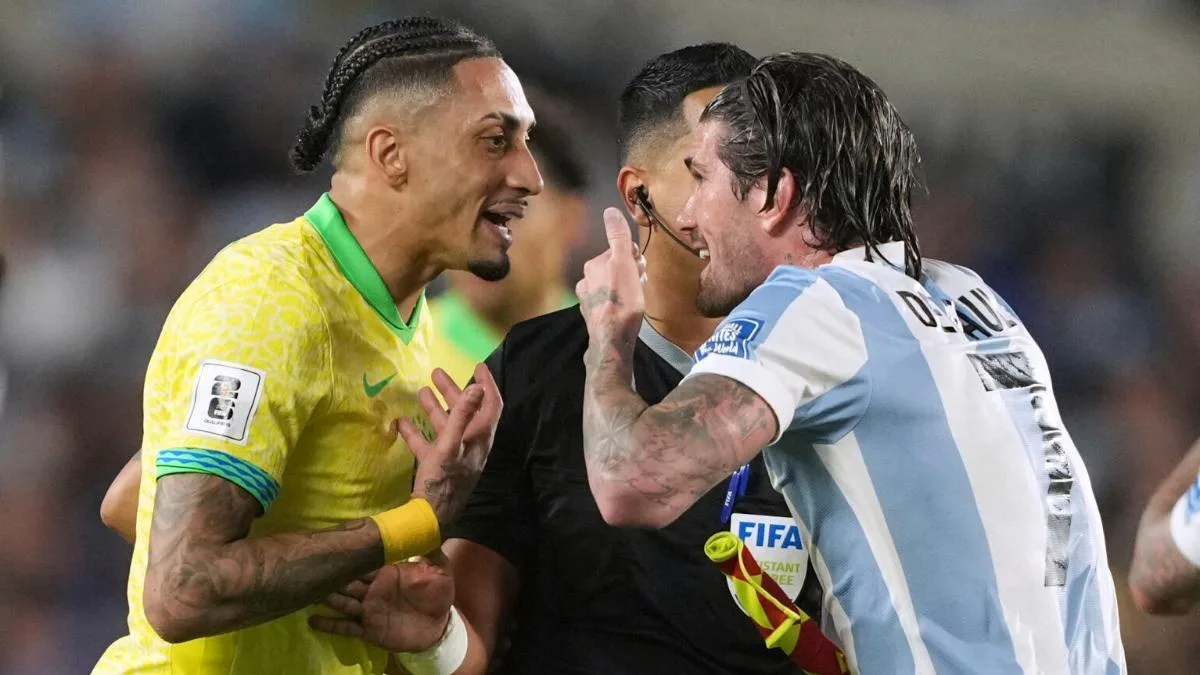 Chaque réponse argentine à Raphinha après le battement du Brésil