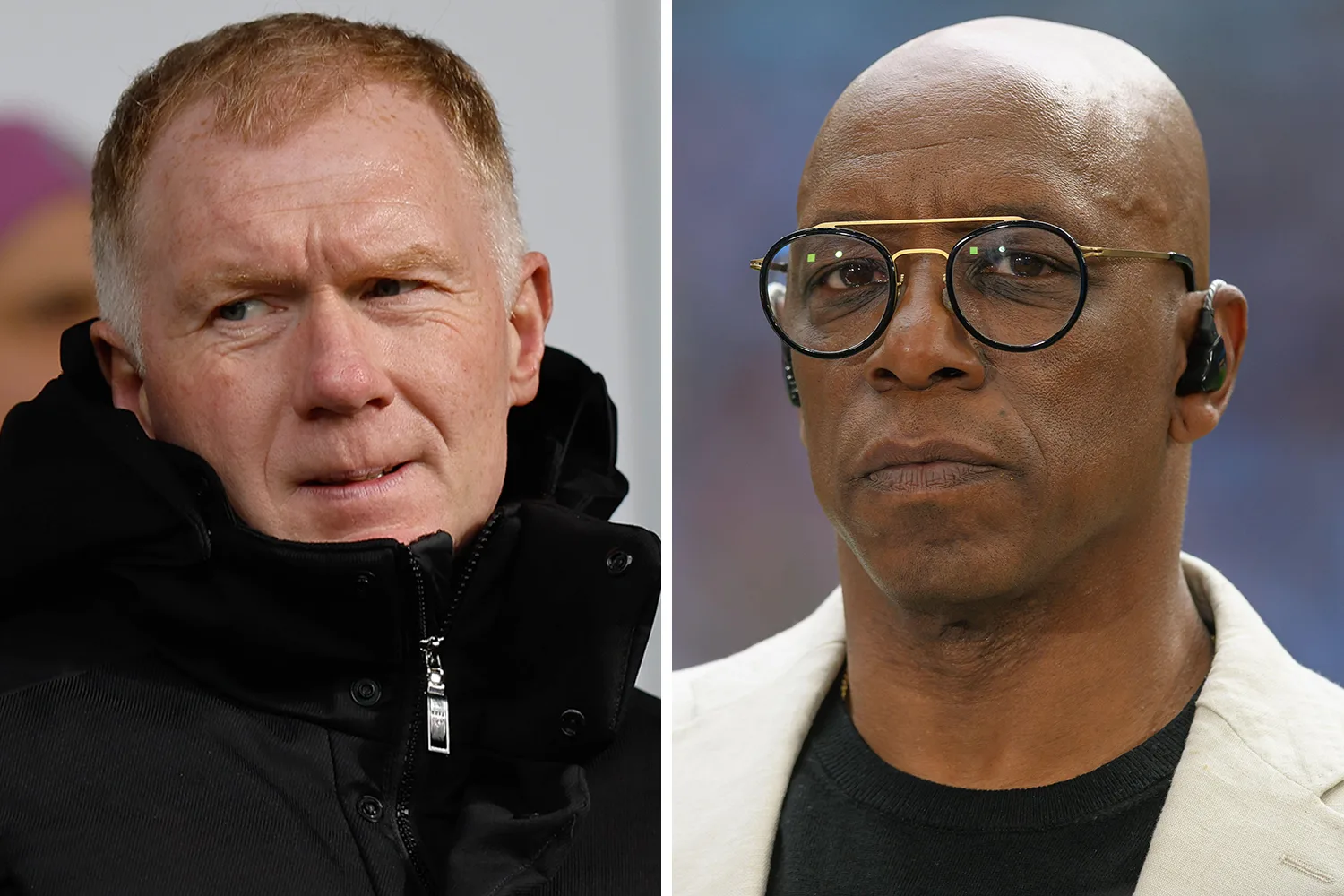 «  Je n’aime pas ta ambiance  » – Ian Wright appelle Paul Scholes dans une rangée chauffée sur Arsenal