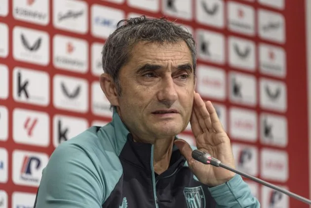 Athletic Club confirme que les plans sont établis pour un éventuel départ d’Ernesto Valverde