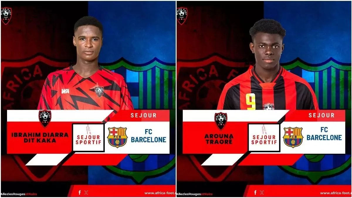 Déménagements confirmés alors que deux talents maliens de 17 ans rejoignent Barcelone