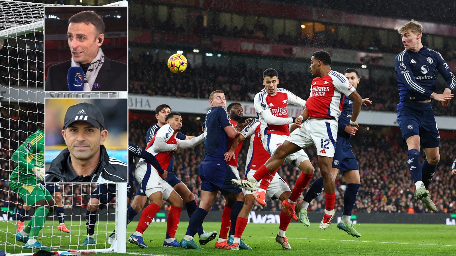 Arsenal a surnommé la « nouvelle STOKE CITY » en direct sur Amazon Prime par la légende de Man Utd alors que d’incroyables cartes thermiques ont été révélées