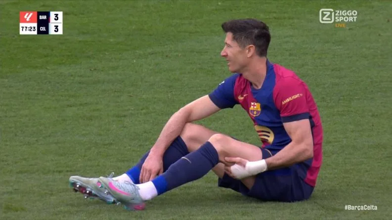 L’attaquant de Barcelone Fear Star a subi une larme aux ischio-jambiers