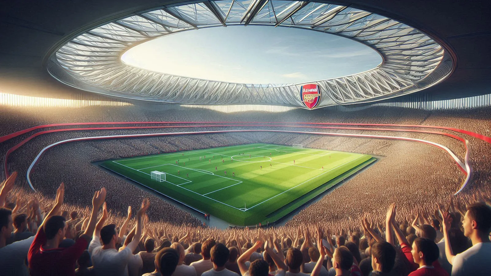 À l’intérieur du nouveau stade d’Arsenal de 80 000 places, il est prévu de transformer Emirates en le plus grand terrain de Premier League