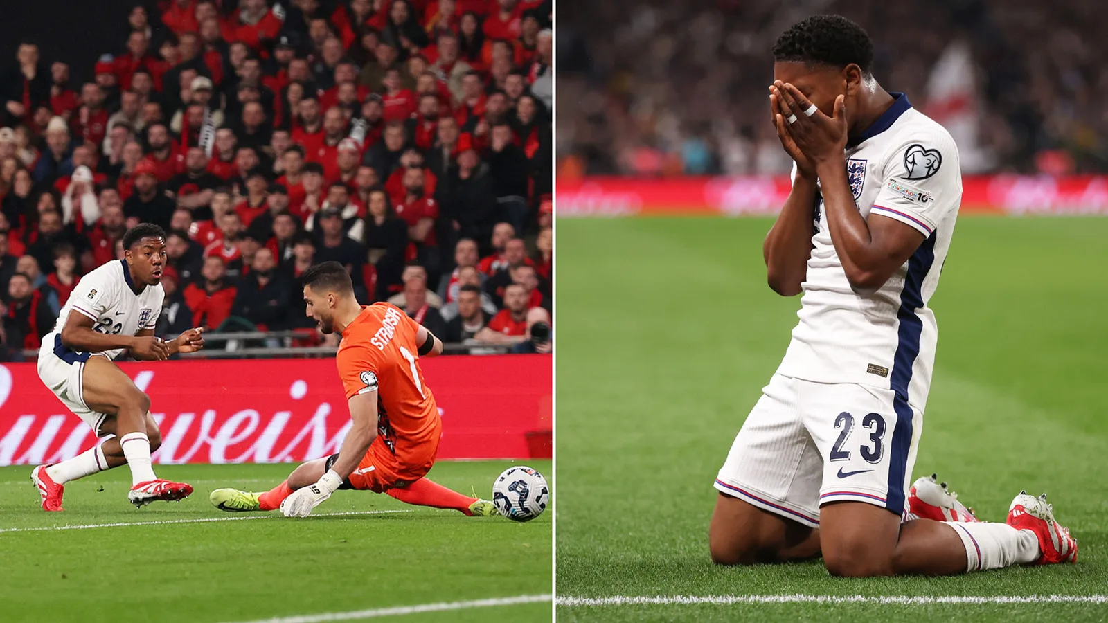 La star d’Arsenal Myles Lewis-Skelly établit un nouveau record incroyable après avoir marqué un but étonnant lors des débuts en Angleterre contre l’Albanie