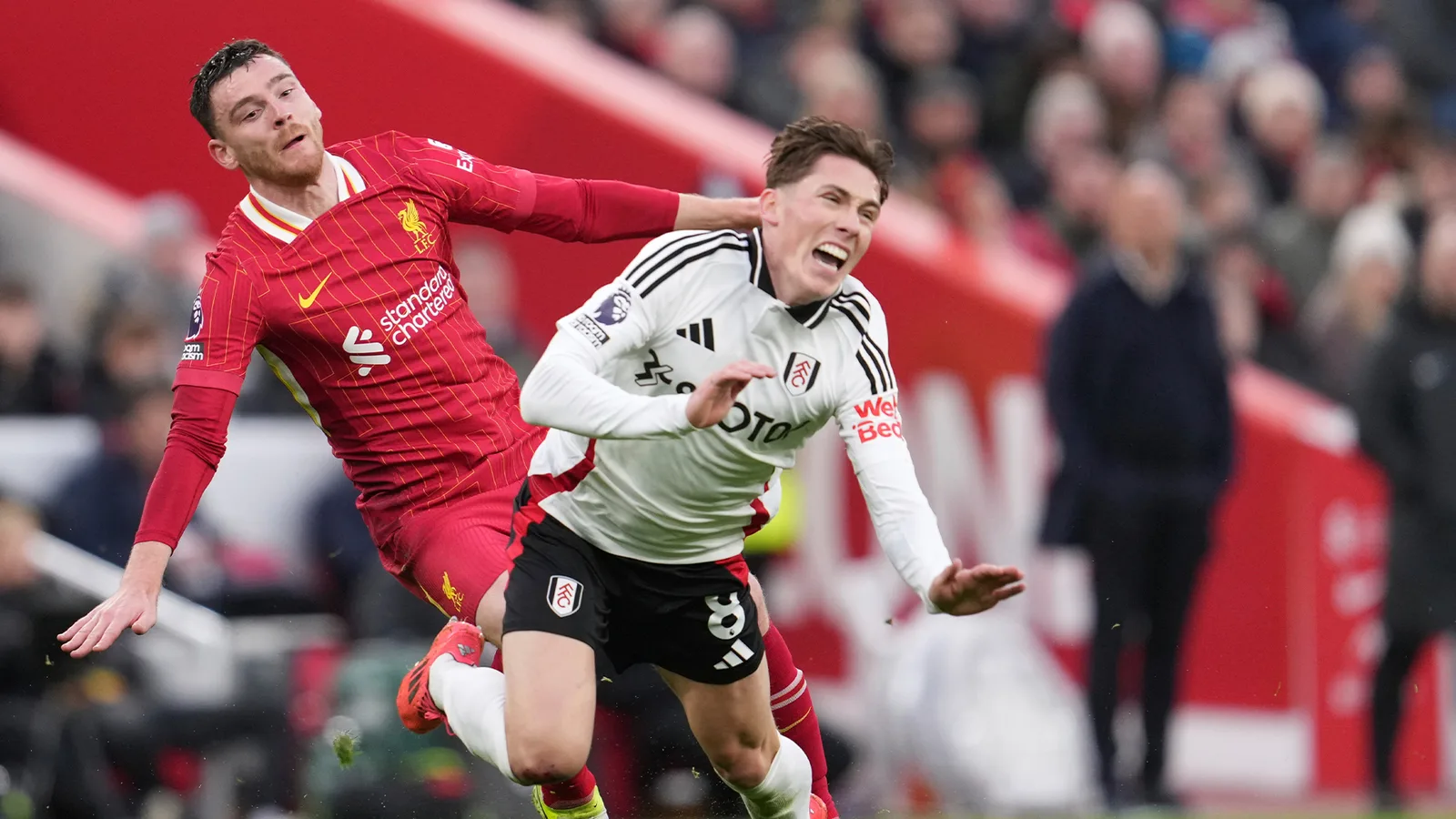Déclaration de la Premier League sur Andy Robertson après le carton rouge de la star de Liverpool contre Fulham
