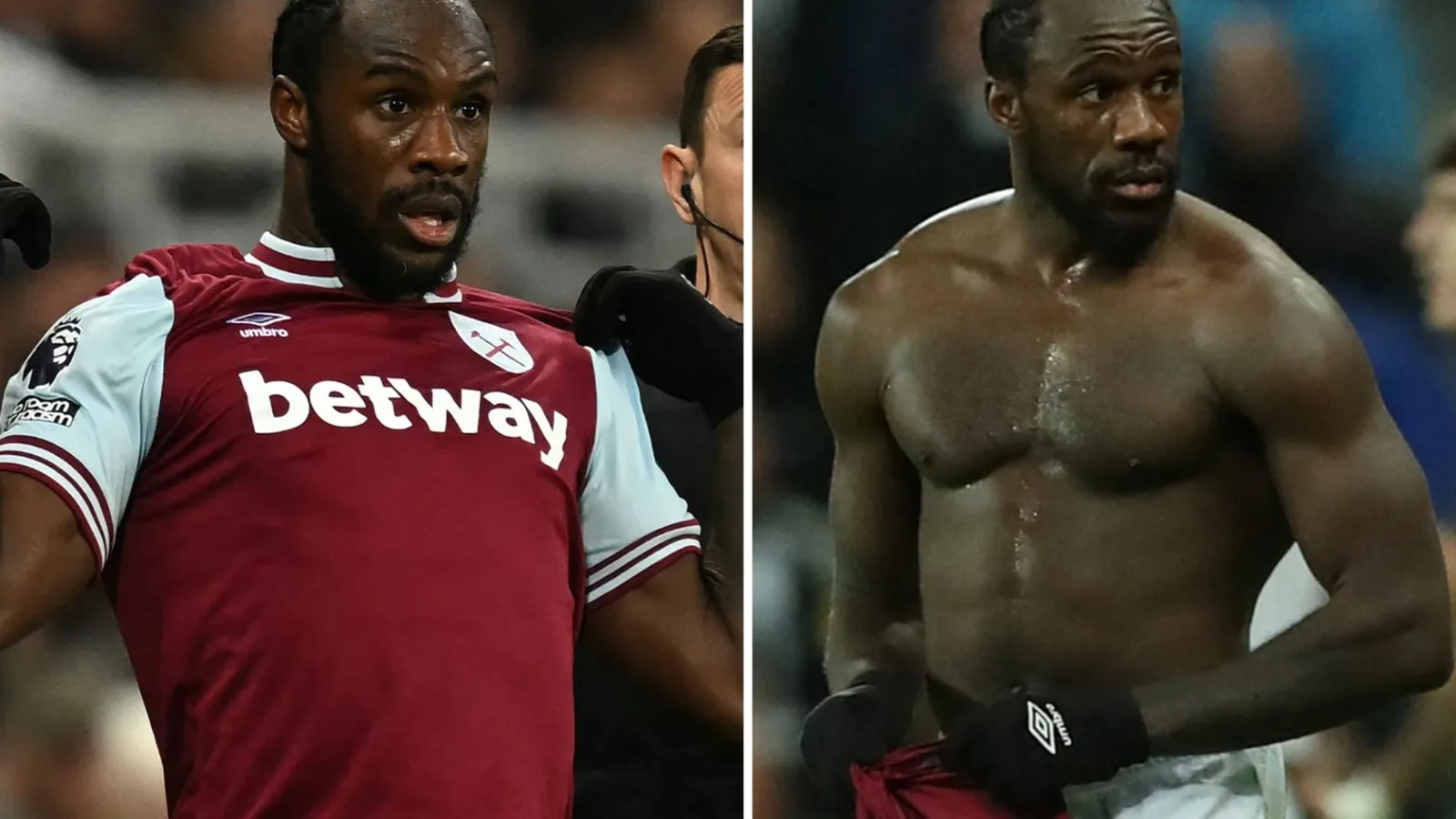 Michail Antonio souffre d’un dysfonctionnement de sa garde-robe alors que la demande de la star de West Ham pour une modification spéciale du kit se retourne contre lui