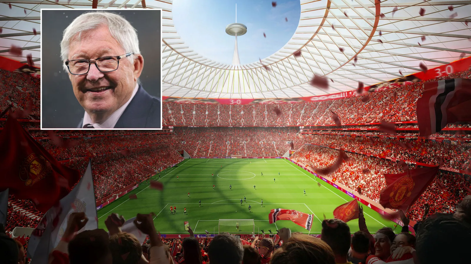 «  Old Trafford tient tant de souvenirs spéciaux  » – Sir Alex Ferguson brise le silence sur le stade de 2 milliards de livres sterling de l’homme UTD