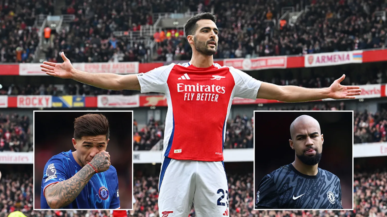 Arsenal 1 Chelsea 0: Les artilleurs survivent à un énorme pointeur à six points pour resserrer l’adhérence à la deuxième place alors que les blues transpirent en Ligue des champions