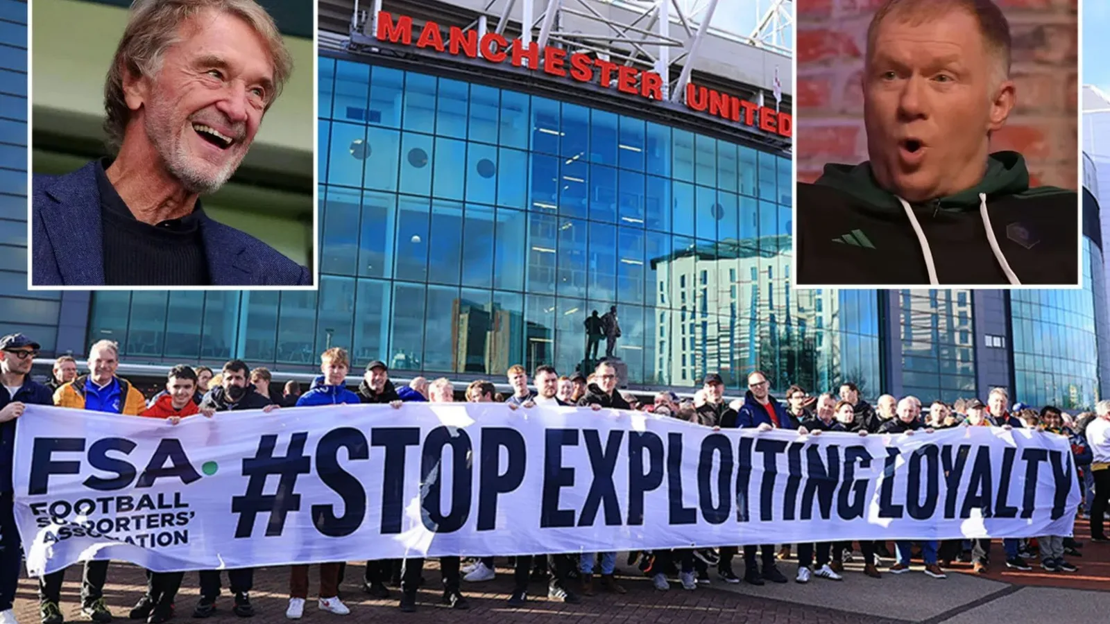 Paul Scholes reproche à Sir Jim Ratcliffe d’avoir « eu le culot » d’introduire les prix « ridicules » des billets de Man Utd