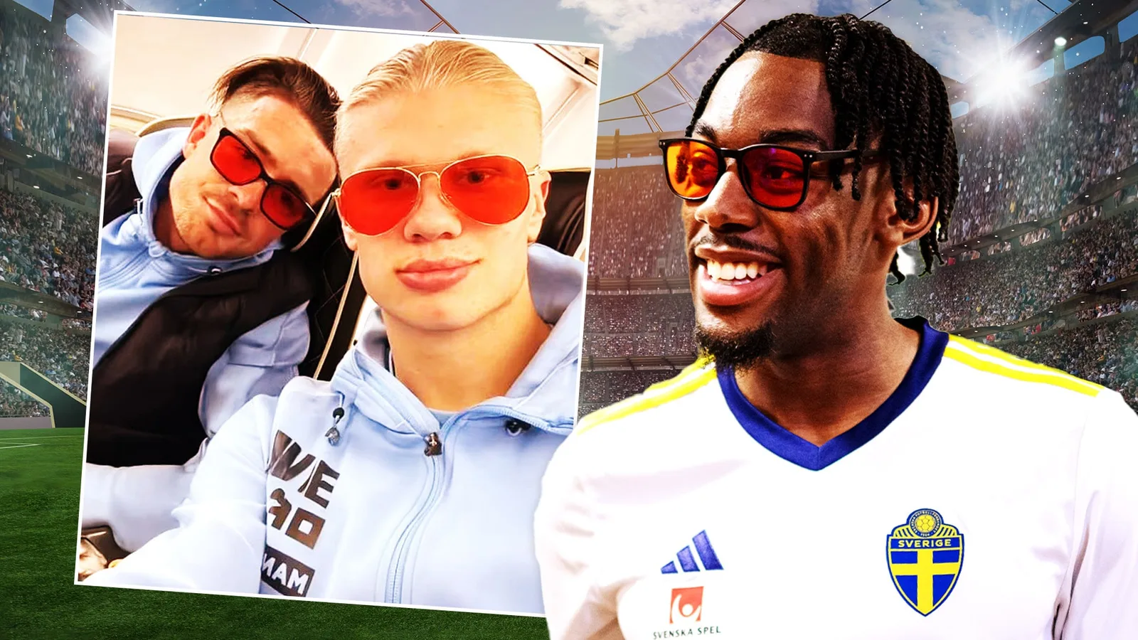 Des stars de la Premier League, dont Haaland et Grealish, portent des lunettes teintées de rouge dans une nouvelle tendance pour un avantage pour la santé surprenant