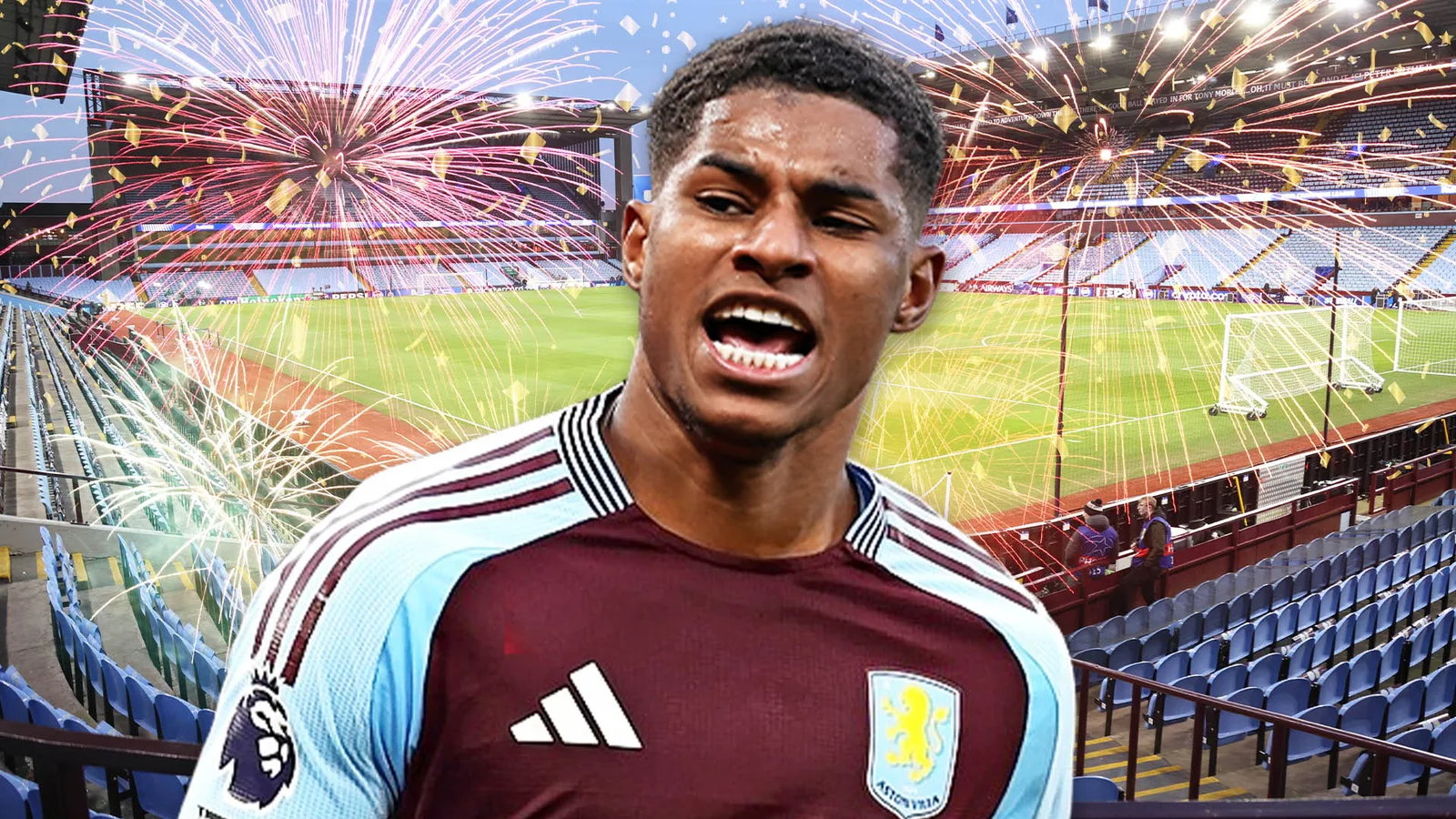 Marcus Rashford pour sceller le transfert de prêt Aston Villa avec une option d’achat de 40 millions de livres sterling – mais Man Utd paiera Star 81 000 £ par semaine