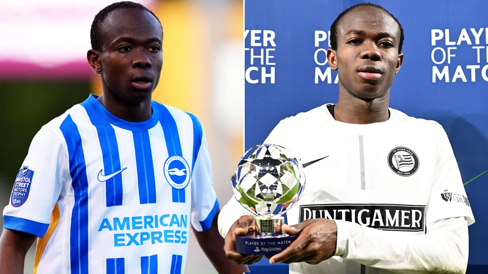 Bargain Brighton Signer Malick Yalcouye surnommé «Next Kante» et est venu par la prestigieuse académie qui a produit Toure