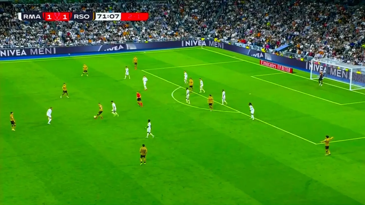 Regarder: son propre but voit la réalité de la Sociedad reprendre l’avance contre le Real Madrid