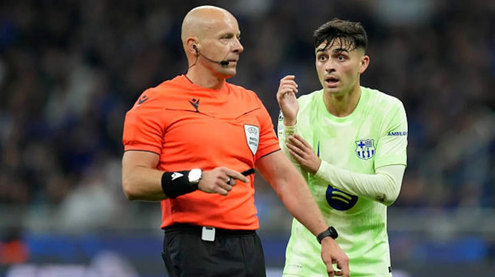 Szymon Marciniak nie les commentaires de Barcelone après Controlsy