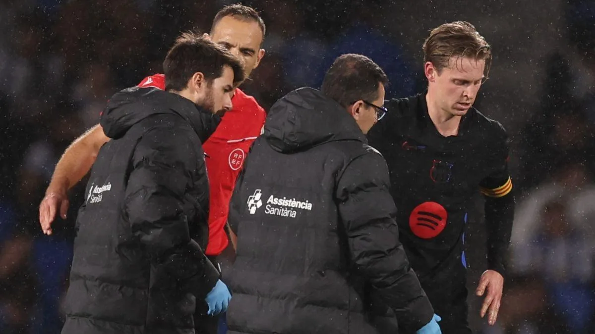 Le milieu de terrain de Barcelone Frenkie de Jong rejoint l’équipe des Pays-Bas malgré des doutes sur sa blessure