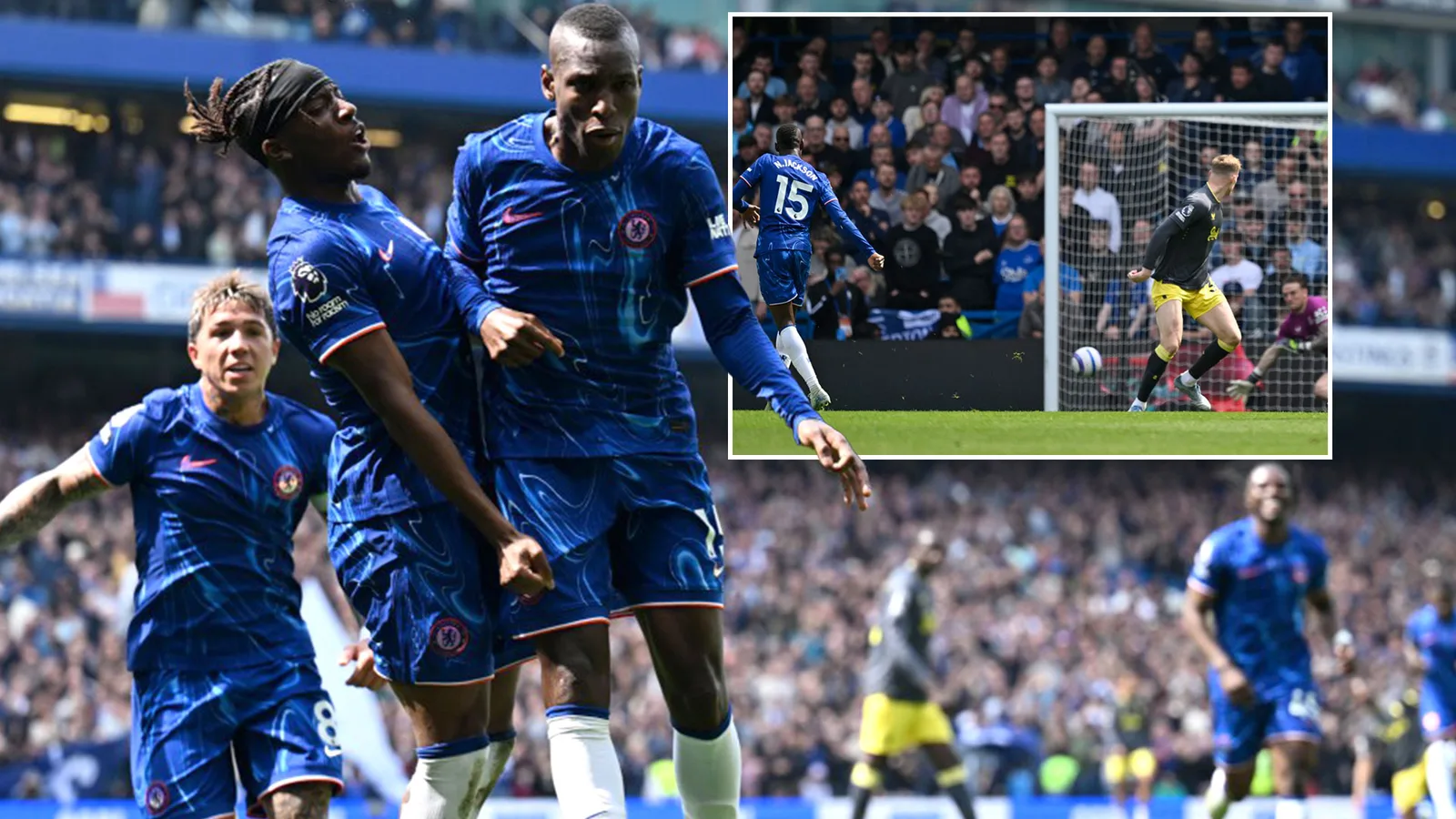 Chelsea 1 Everton 0: Jackson marque le premier but depuis décembre alors que le blues saisit trois points en avance sur l’horreur