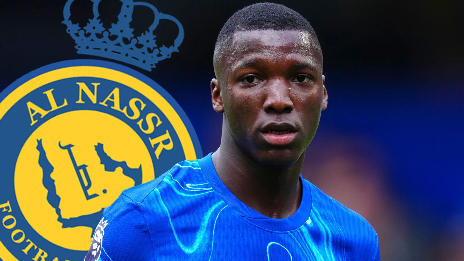 La star de Chelsea Moises Caicedo, 23 ans, «  ciblée par le transfert de choc de Cristiano Ronaldo, d’une valeur de plus de 100 millions de livres sterling  »