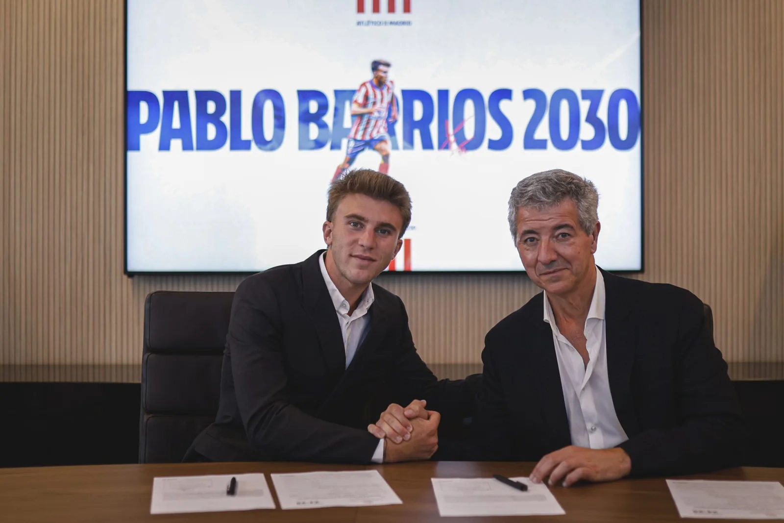 Pablo Barrios renouvelle le contrat jusqu’en 2030