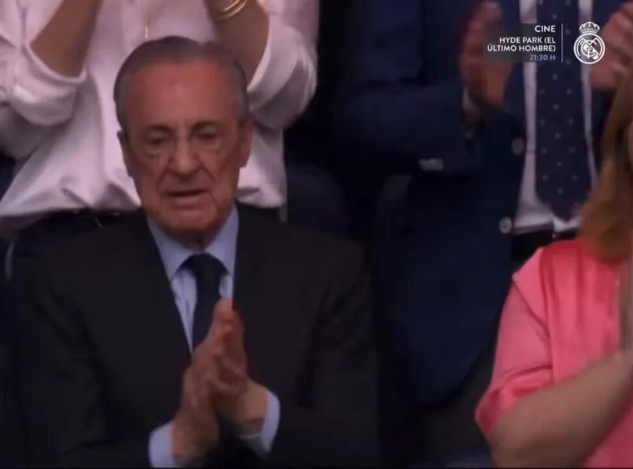 Florentino Perez en larmes pendant le discours d’adieu Luka Modric