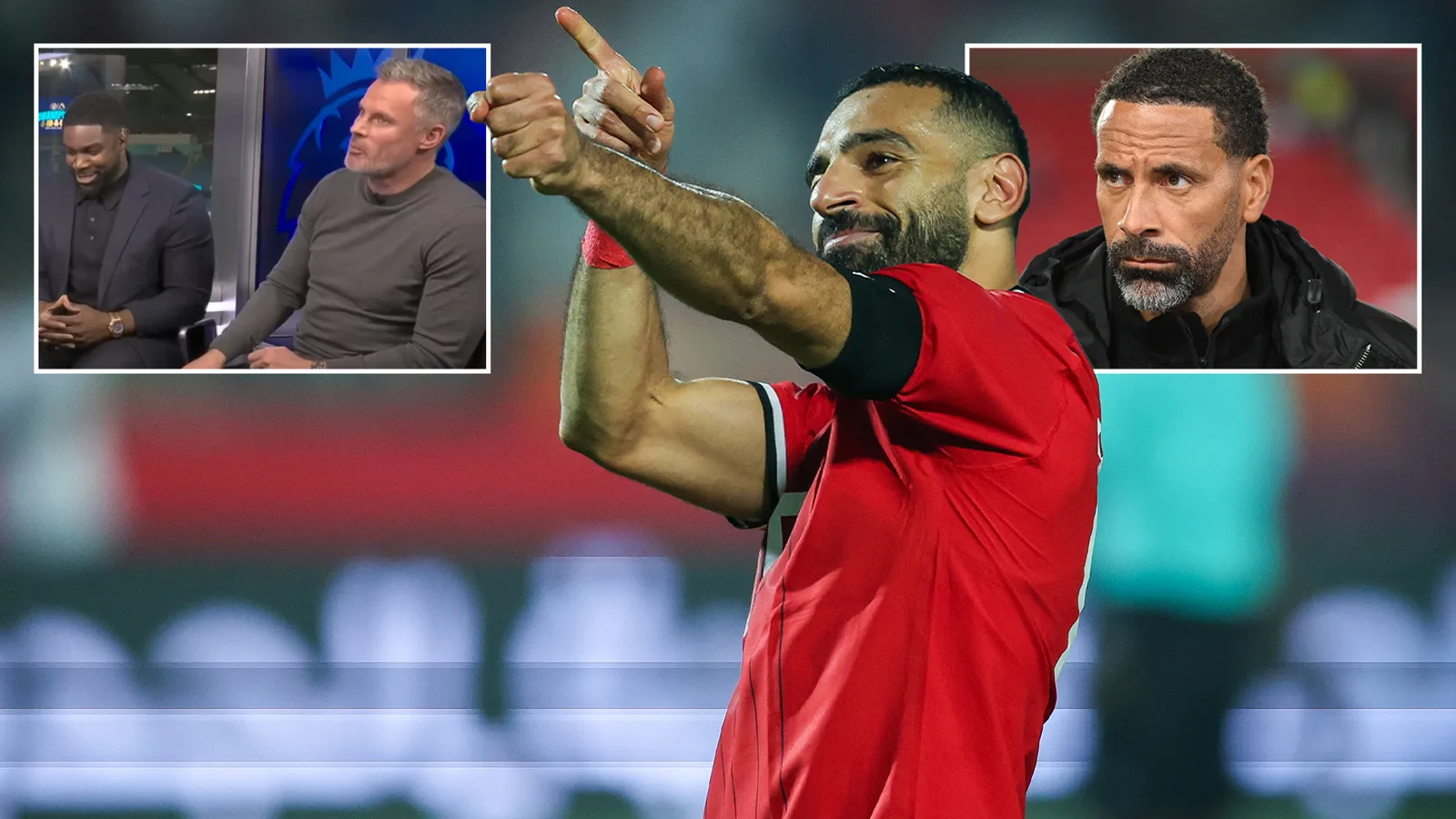 «  Je n’ai pas dit que toi Clown  » – Jamie Carragher et Rio Ferdinand ont enfermé les commentaires de Salah de Sky Sports Pundit