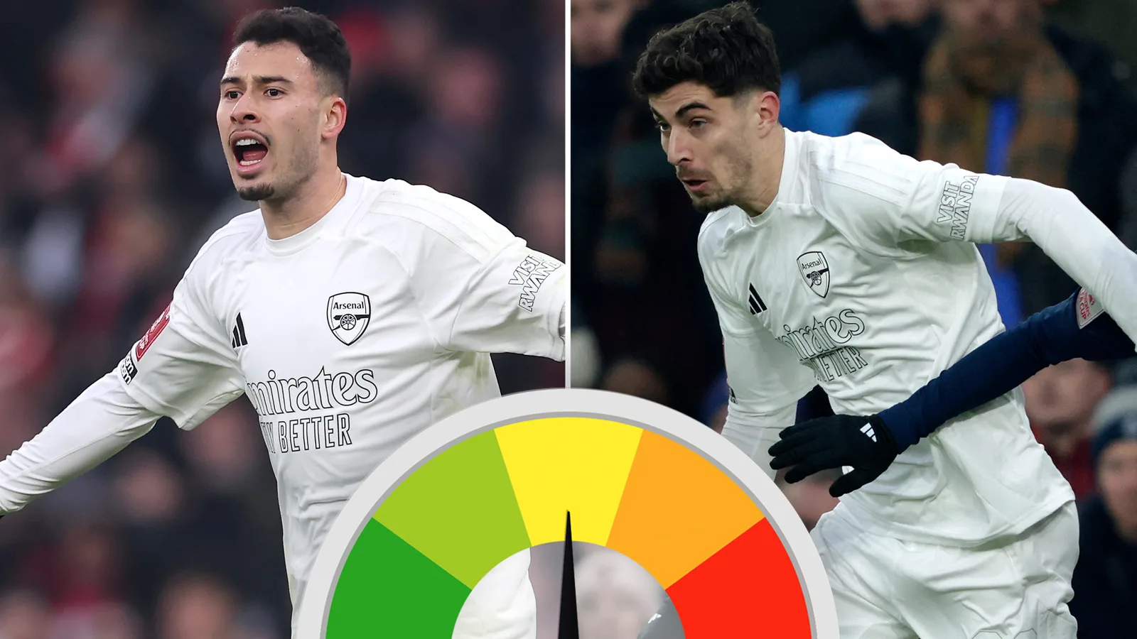 Notes des joueurs d’Arsenal: Gabriel Martinelli, animé mais triste, Kai Havertz blesse les Gunners lors du choc de la Man Utd FA Cup