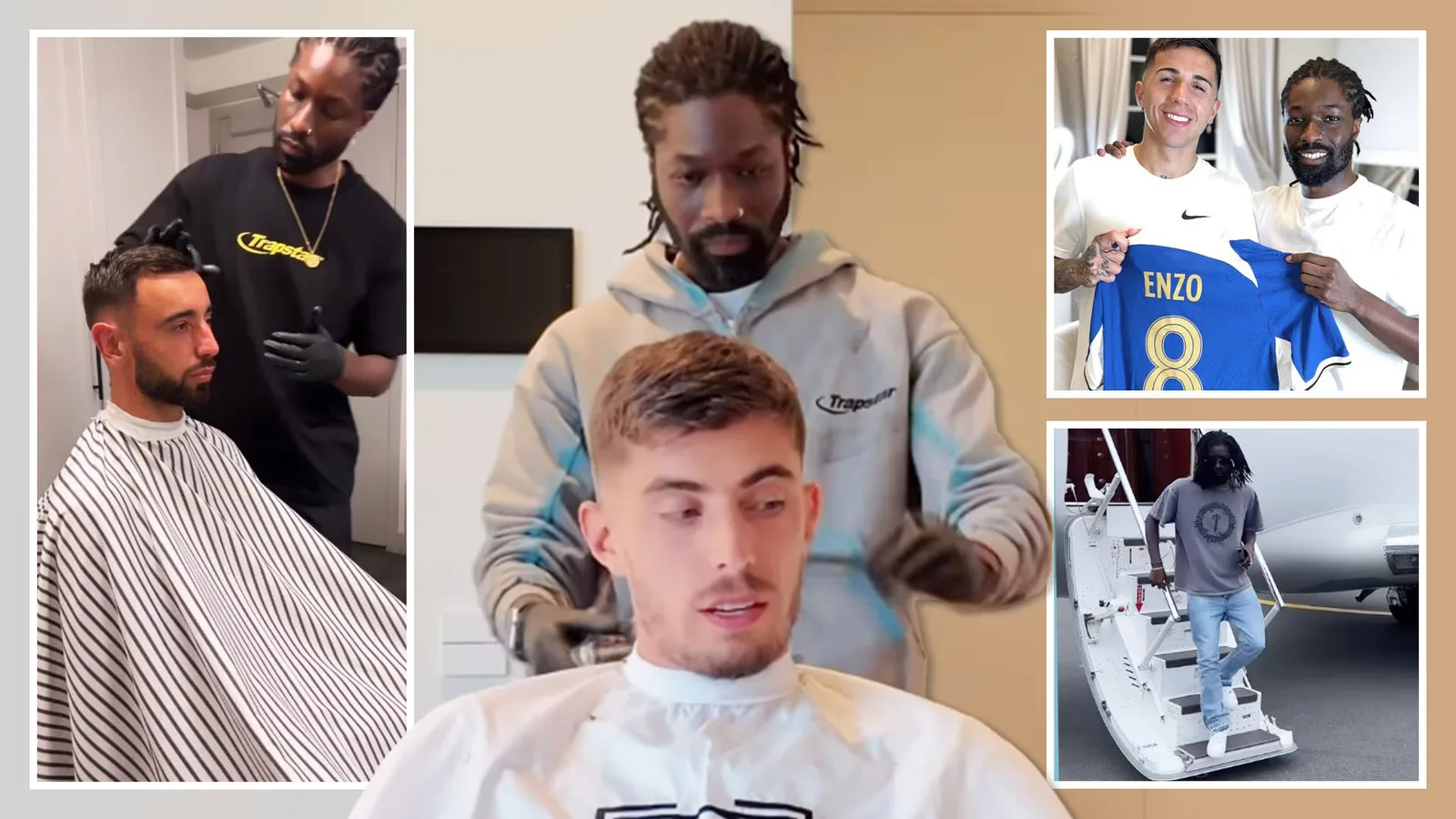 Je suis un coiffeur aux stars de la Premier League … une légende de Chelsea me piloterait à 5500 miles en Chine pour une coupe de cheveux chaque mois