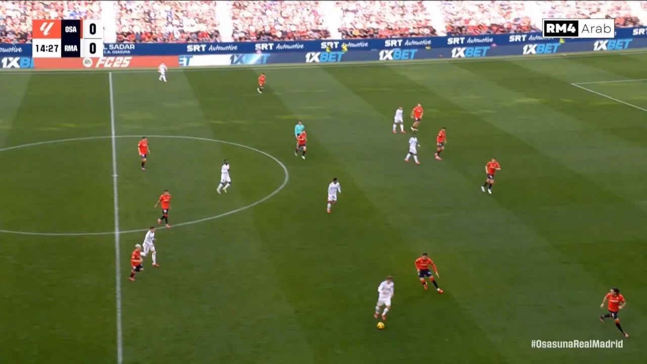 REGARDER: Le Real Madrid grève tôt contre Osasuna avec l’aimable autorisation de Kylian Mbappe