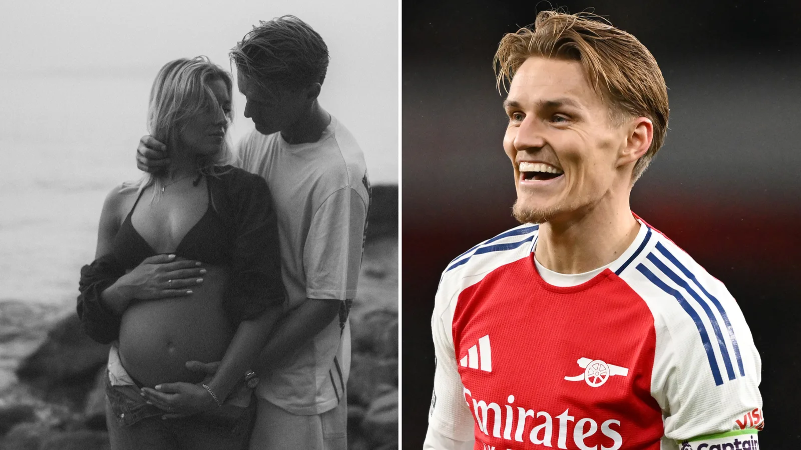 Martin Odegaard devient papa alors que sa femme Hélène donne naissance à un petit garçon après la victoire d’Arsenal contre West Ham