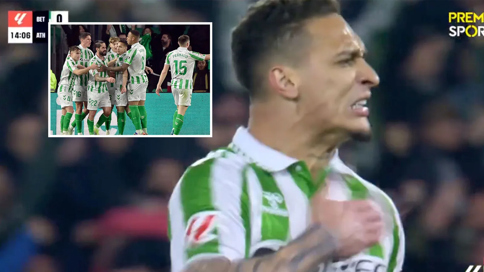 Antony apparaît avec l’aide à seulement 14 minutes après les débuts de Real Betis alors que les fans disent que «Man Utd était le problème»