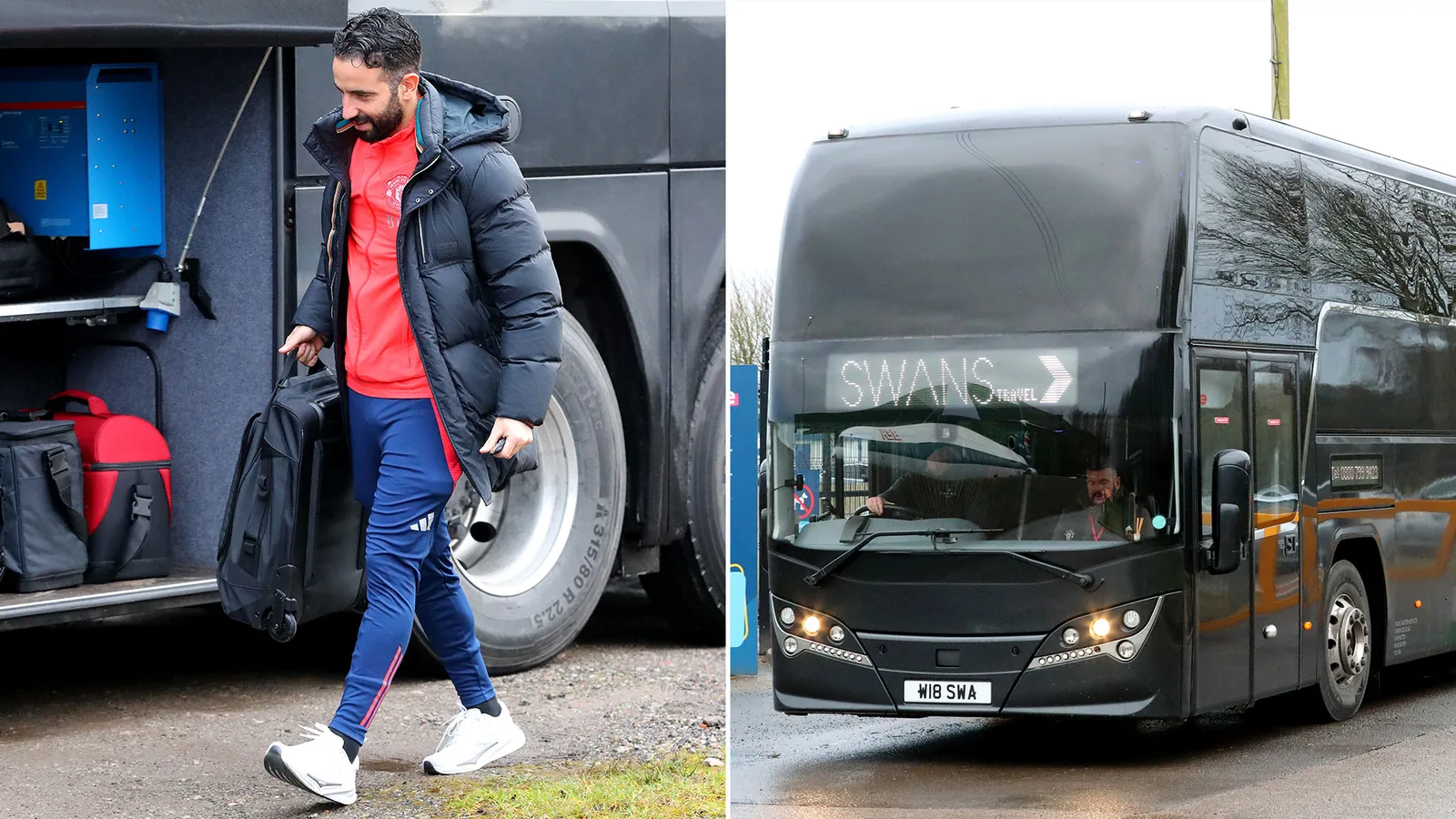 Man Utd dans le chaos de voyage comme équipe d’annulations de train Force Squad à prendre un bus et une double longueur de voyage à Tottenham