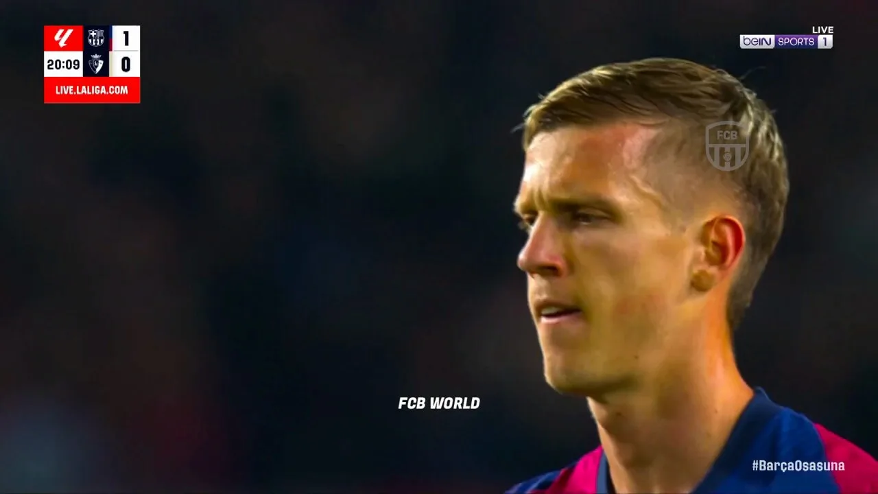 Barcelone double son avance contre Osasuna alors que Dani Olmo marque