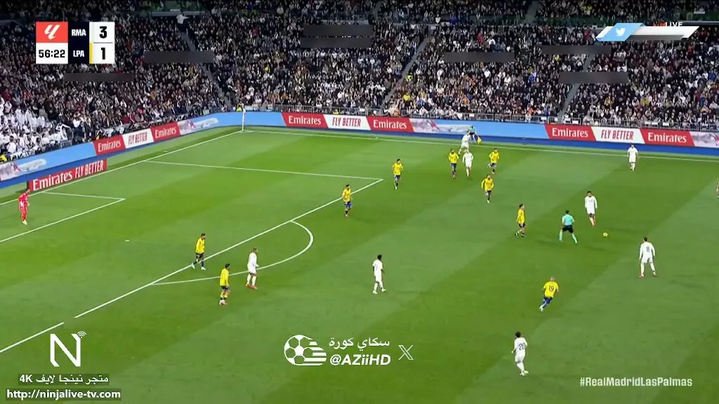 REGARDER: Le Real Madrid ajoute la quatrième place contre Las Palmas grâce à Rodrygo Goes