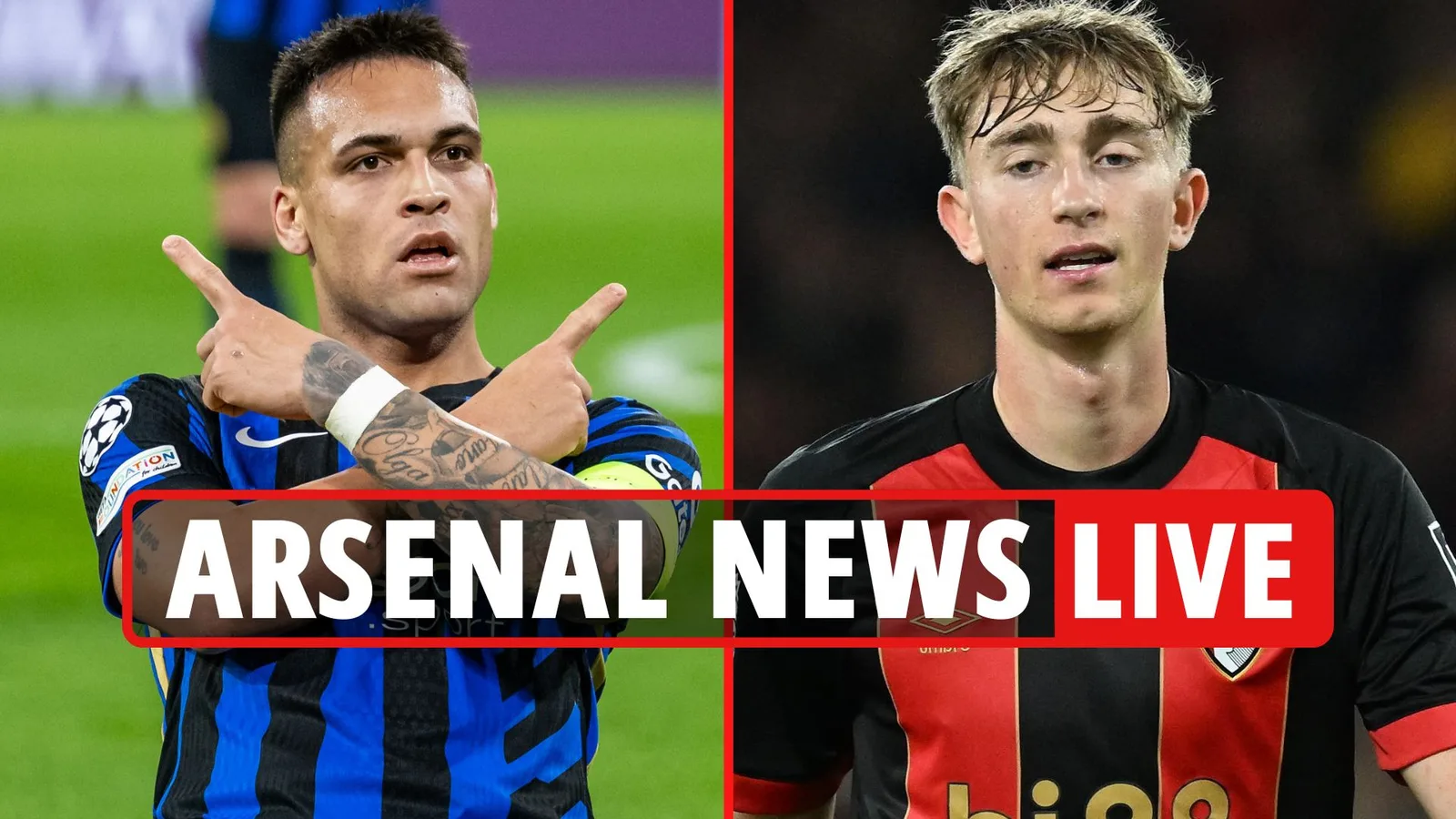 Arsenal Transfer News Live: Dean Huijsen Talks, Gunners ‘Washing to Payer 128 M £ pour Lautaro Martinez’, énorme Sanie Blow
