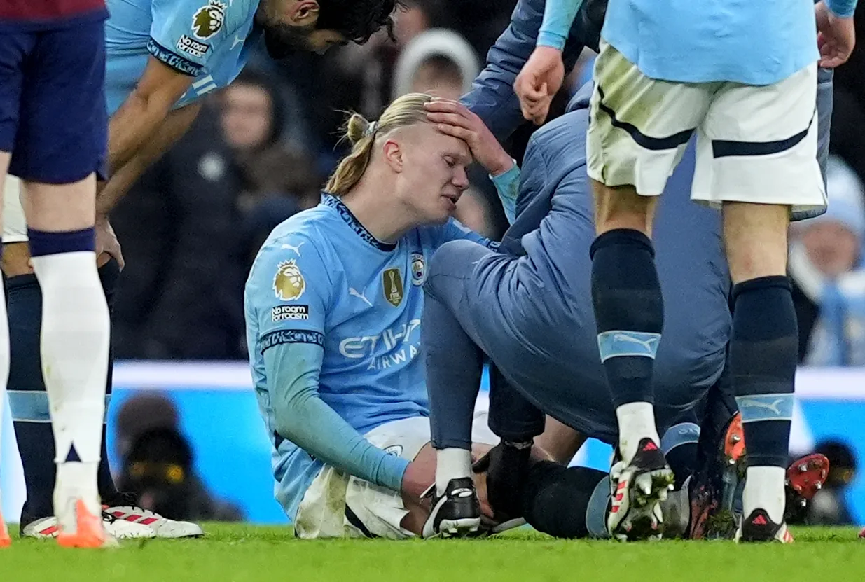 «  Tout comme Rodri …  » – Les fans de Man City craignent que Erling Haaland puisse manquer la saison après une blessure au genou méchée contre Newcastle