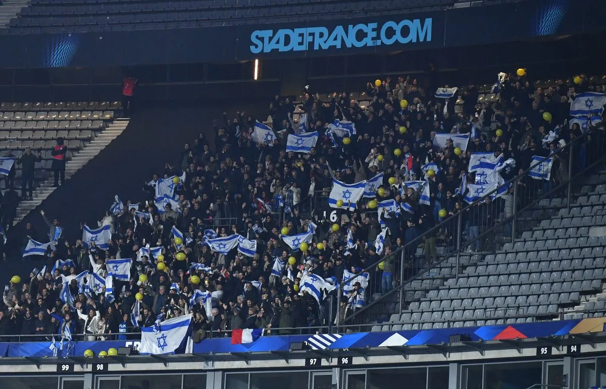 Deux arrestations opérées suite à des violences dans les tribunes mars France-Israël