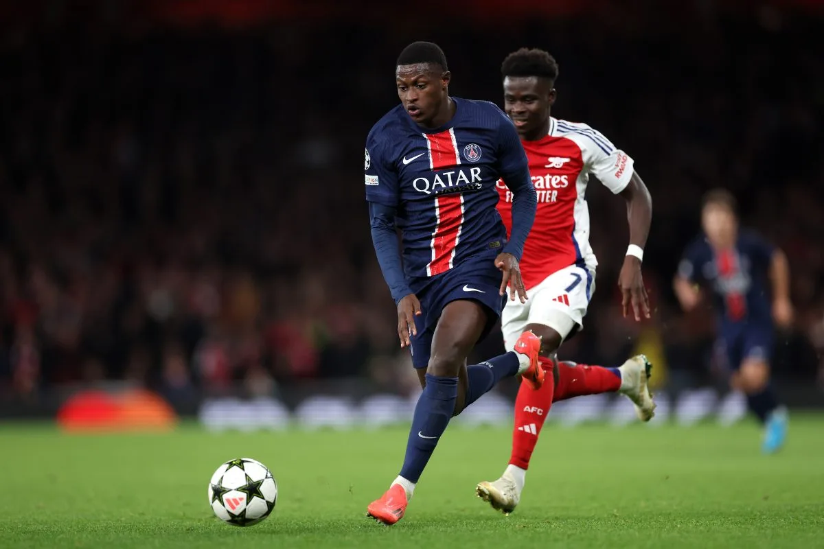 Nuno Mendes du PSG, un gros doute pour affronter Monaco