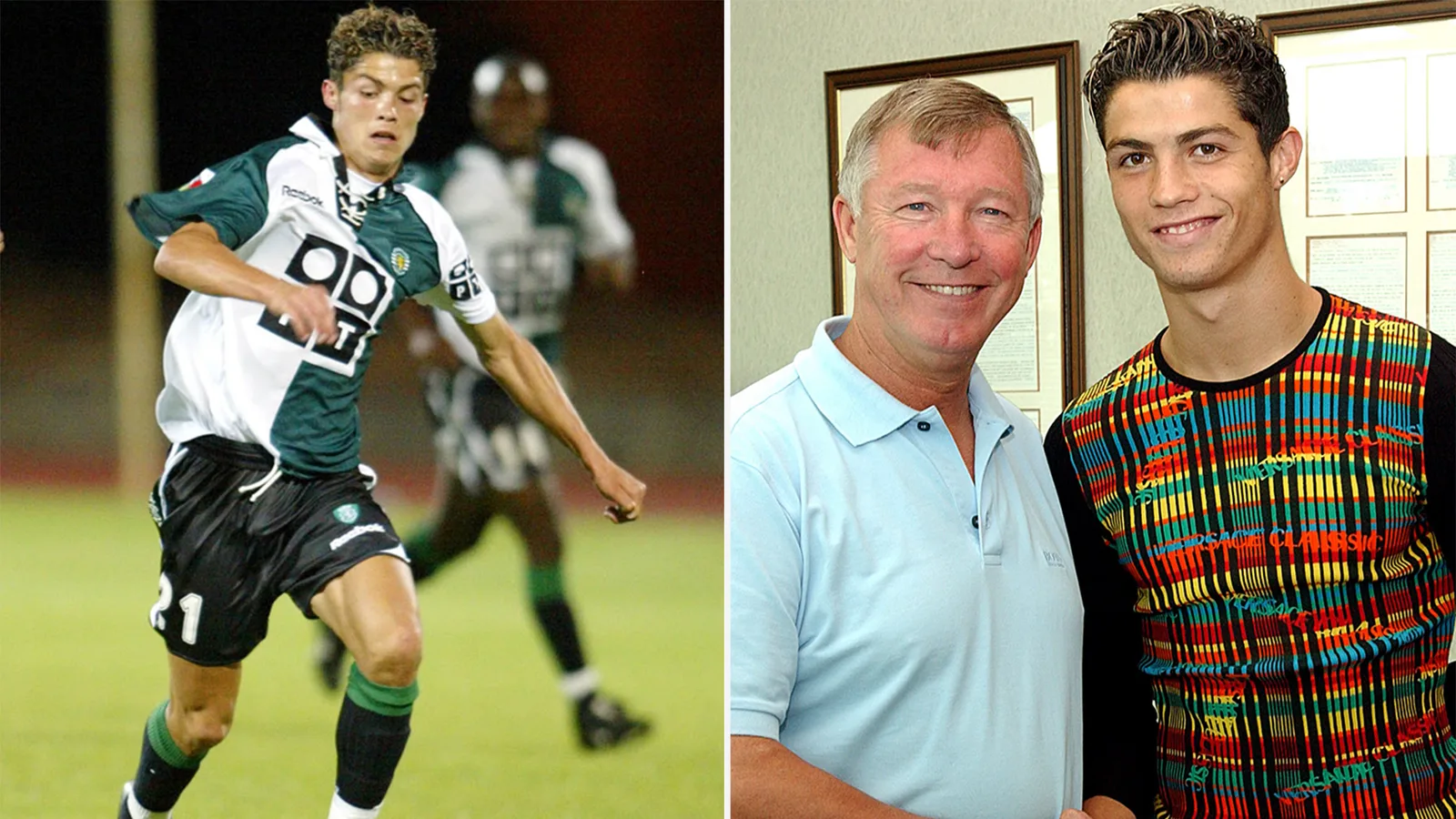 Comment Sir Alex Ferguson a refusé de laisser Cristiano Ronaldo quitter le stade jusqu’à ce qu’il signerait pour Man Utd ‘