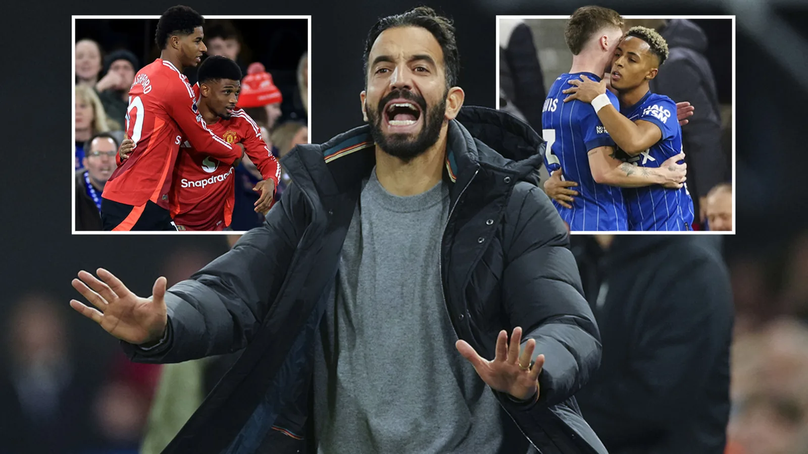 Ipswich 1 Man Utd 1 : Ruben Amorim se réveille brutalement alors que les Tractor Boys dominent après le but merveilleux de Hutchinson