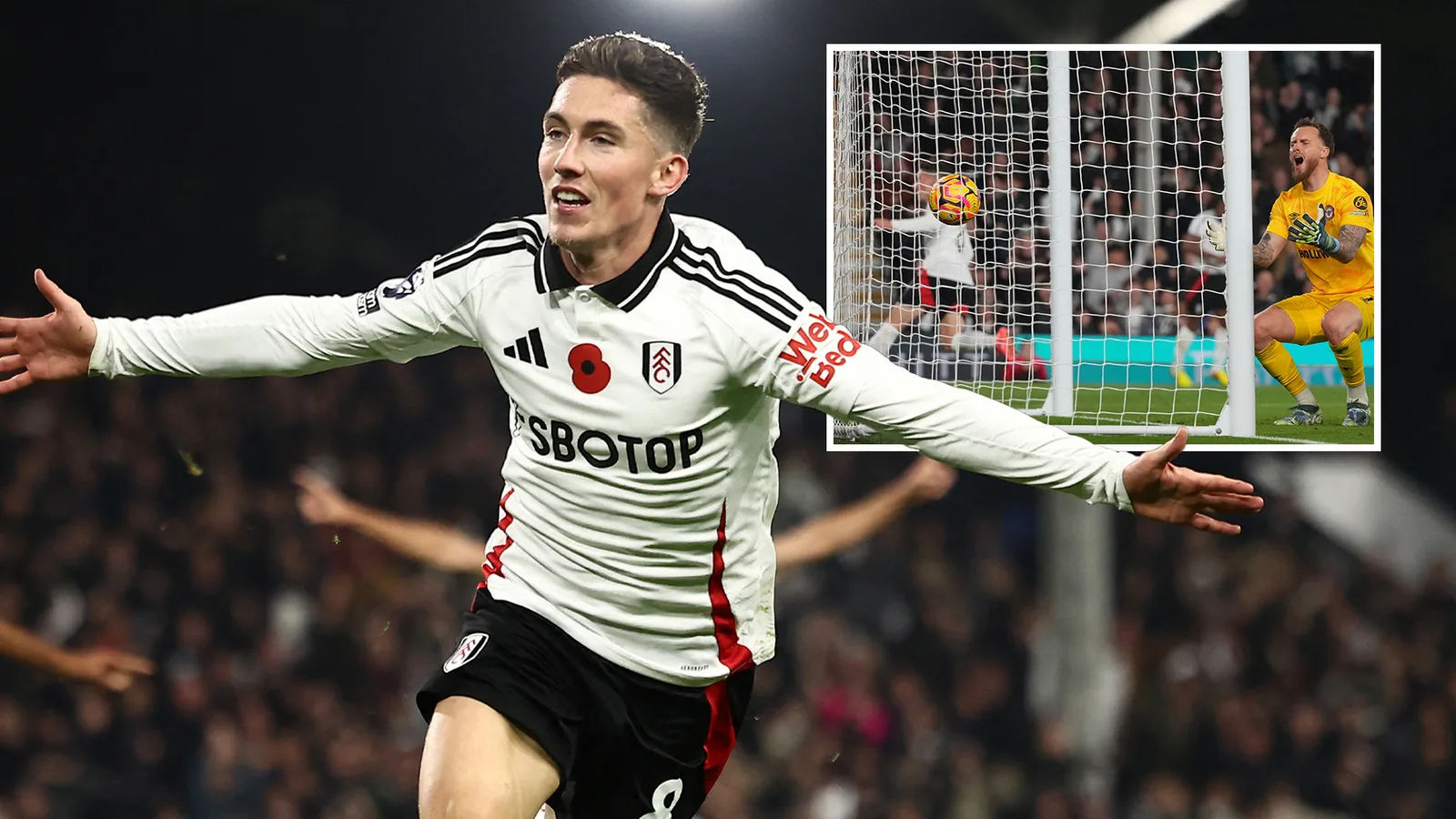 Fulham 2 Brentford 1 : Wilson sort du banc et fait délirer les supporters en marquant deux buts dans les arrêts de jeu.