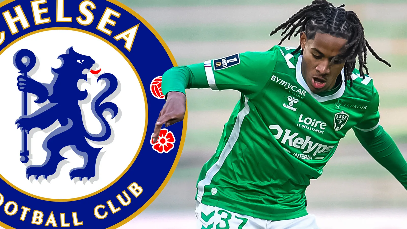Chelsea est d’accord sur le transfert de choc pour le milieu de terrain de Saint Etienne Mathis Amougou – mais il devrait être immédiatement prêté