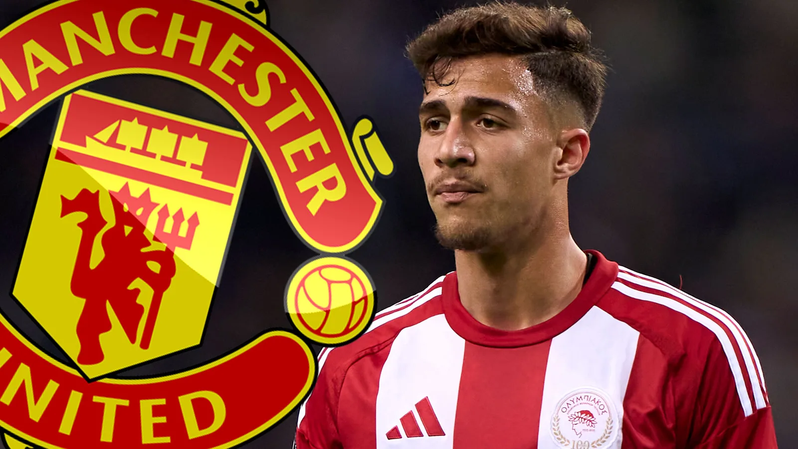 Man utd entrez en contact avec l’Olympiacos sur Wonderkid également poursuivi par l’arsenal, mais la paire face à une compétition de transfert rigide
