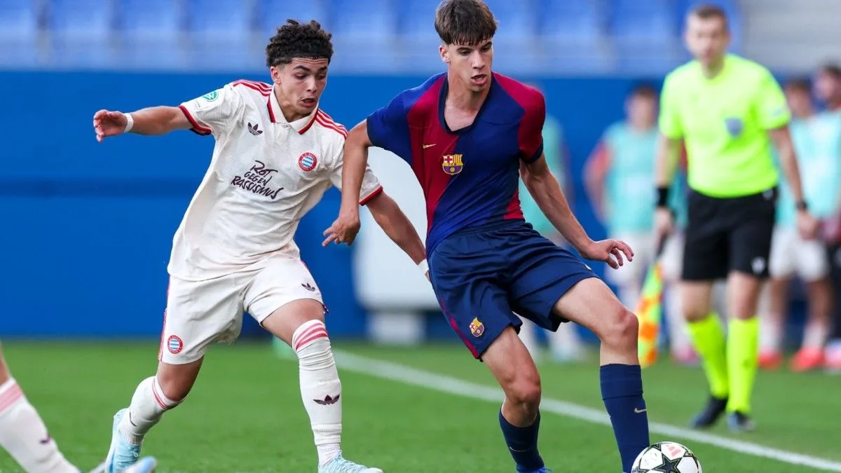 La Masia Defender, 18 ans, sur la piste pour l’avenir de la première équipe